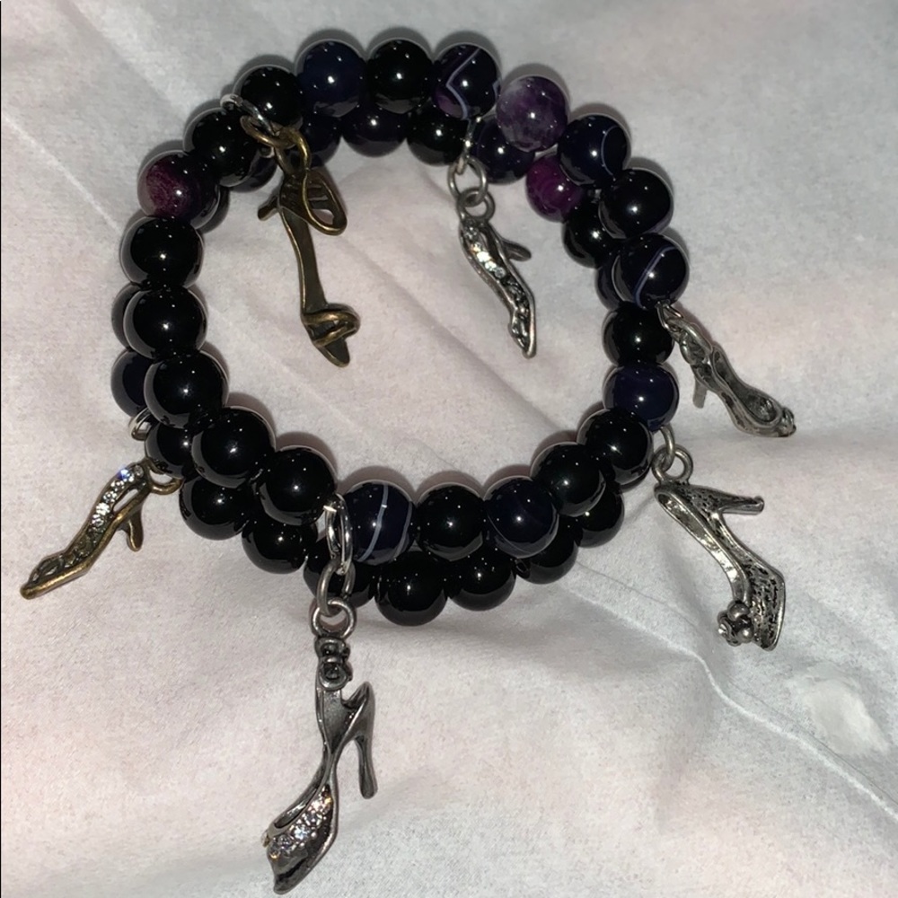 👠👠New HANDMADE high heel shoe bracelet👠👠
